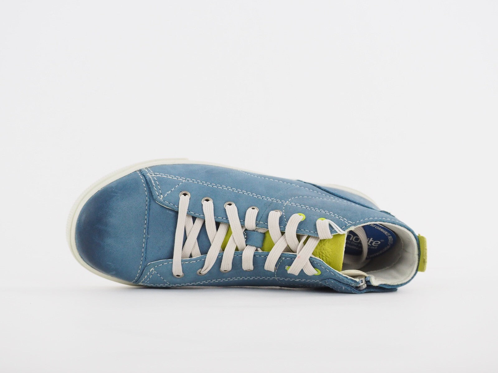 Juniors Timberland Earthkeepers 3897A Blue Leather Side Zip Boys Chukka Boots