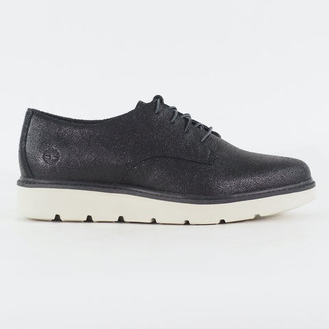 Womens Timberland Kenniston Ox A1K83 Black Leather Lace Up Platform Casual Shoes