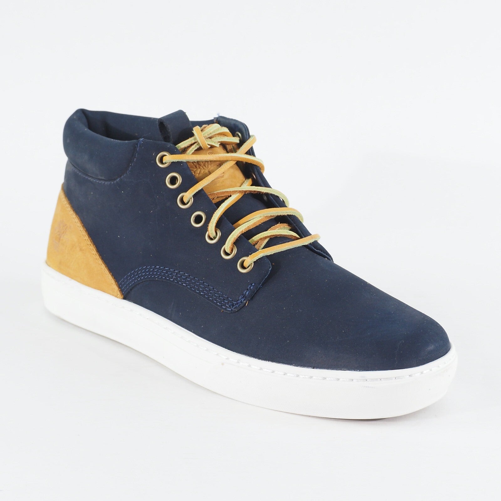 Mens Timberland Adventure 2.0 Cupsole A194Z Navy Lace Up High Top Casual Shoes
