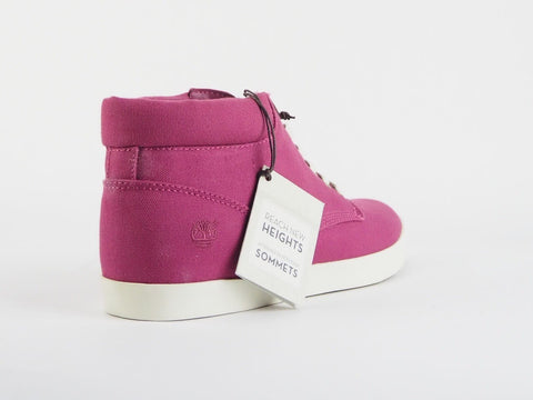 Womens Timberland Ek Glastenbury Fabric 8456B Violet Textile Chukka Boots