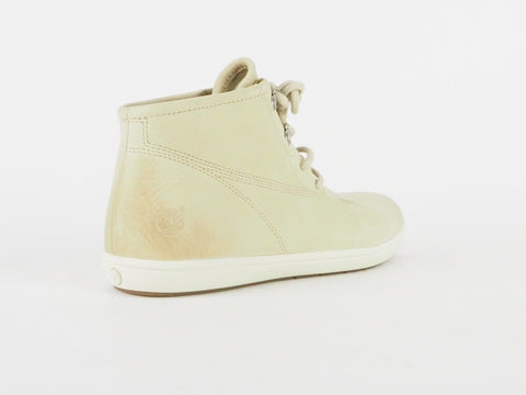 Womens Timberland Earthkeeper Chukka 8503R Leather Beige Casual Walking Boots