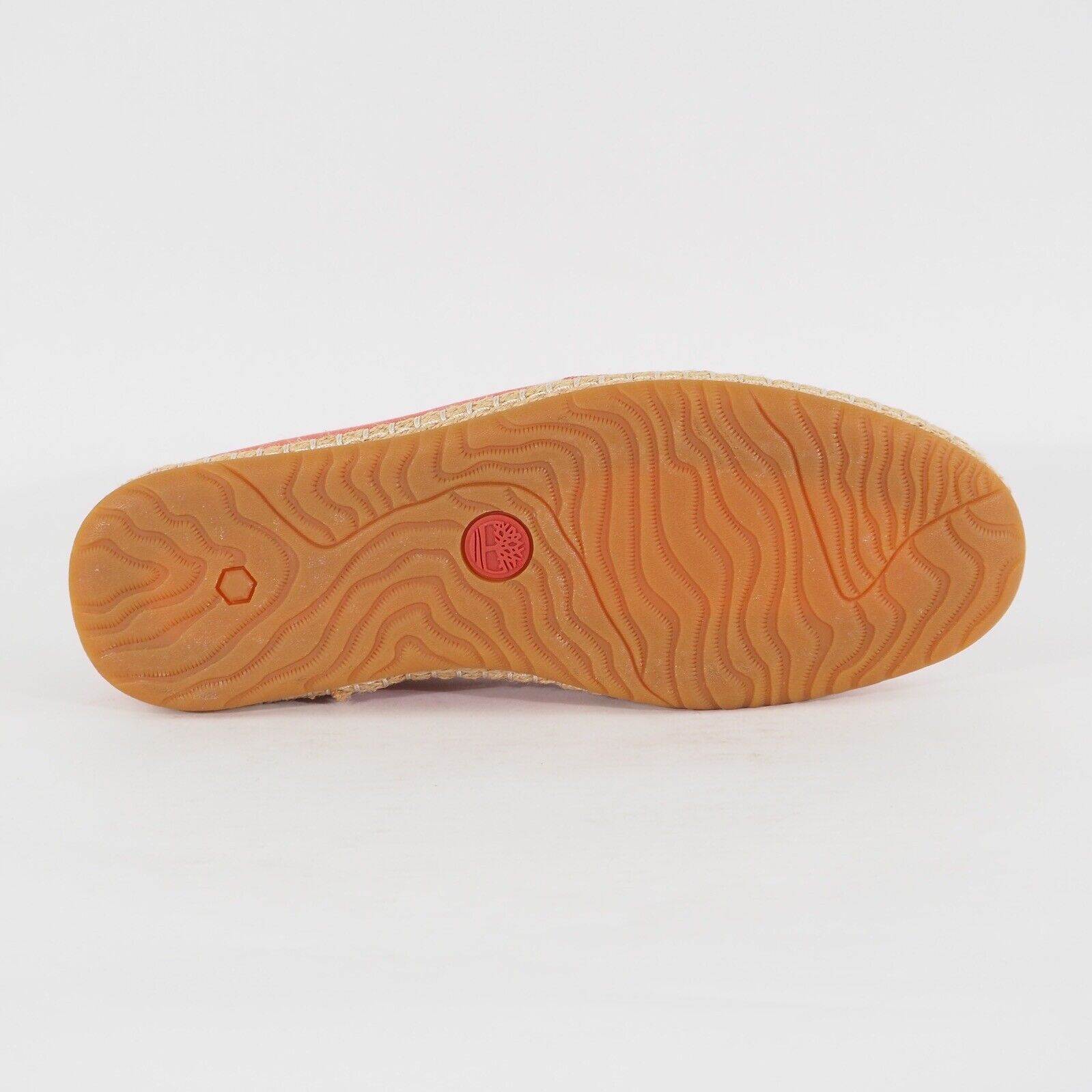 Mens Timberland Surf Edge Sym 0A233K Orange Textile Slip On Casual Walking Shoes