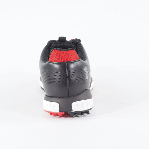 Mens Under Armour Fade RST E 3020807 002 Black Lace Waterproof Golf Shoes 