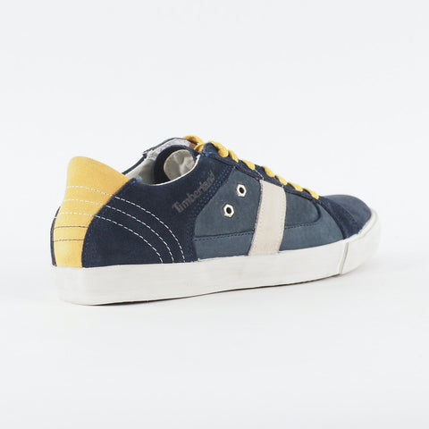 Mens Timberland Earthkeepers Glastenbury 9611A Navy Leather Lace Casual Trainers