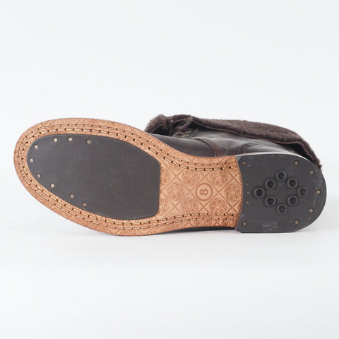 Womens Timberland Lucille 10 Inch 25687 Dark Brown Leather Lace Up Casual Boots