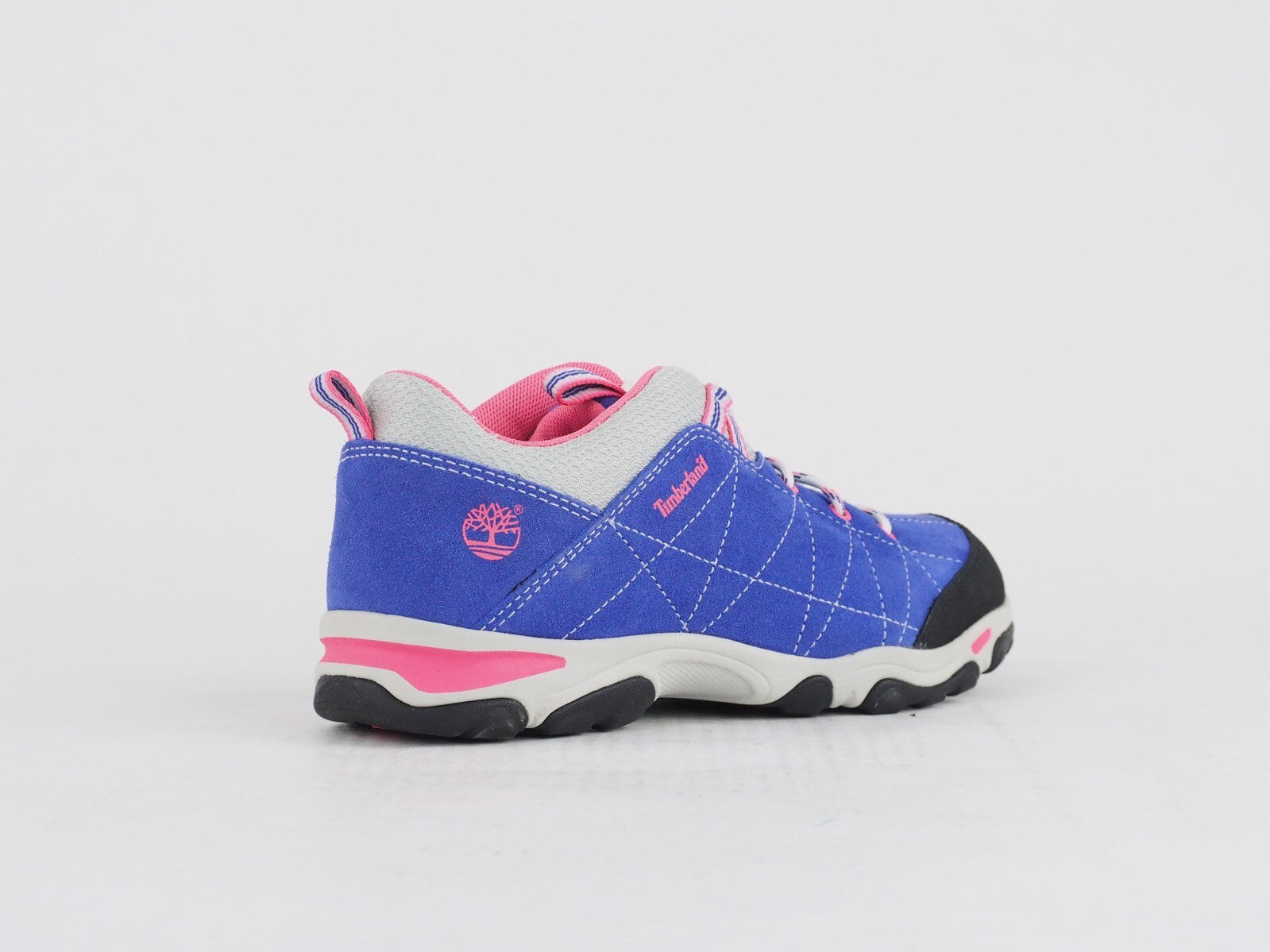 Womens Timberland Eartkeepers 8099R Purple Leather Lace Up Hikers Walking Shoes