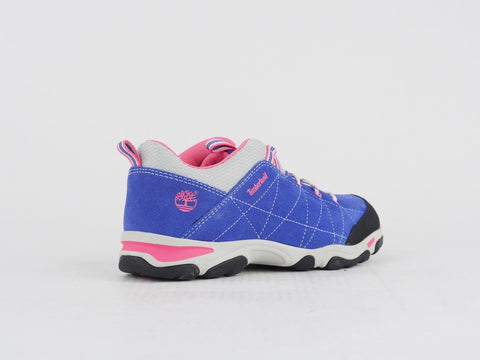 Womens Timberland Eartkeepers 8099R Purple Leather Lace Up Hikers Walking Shoes