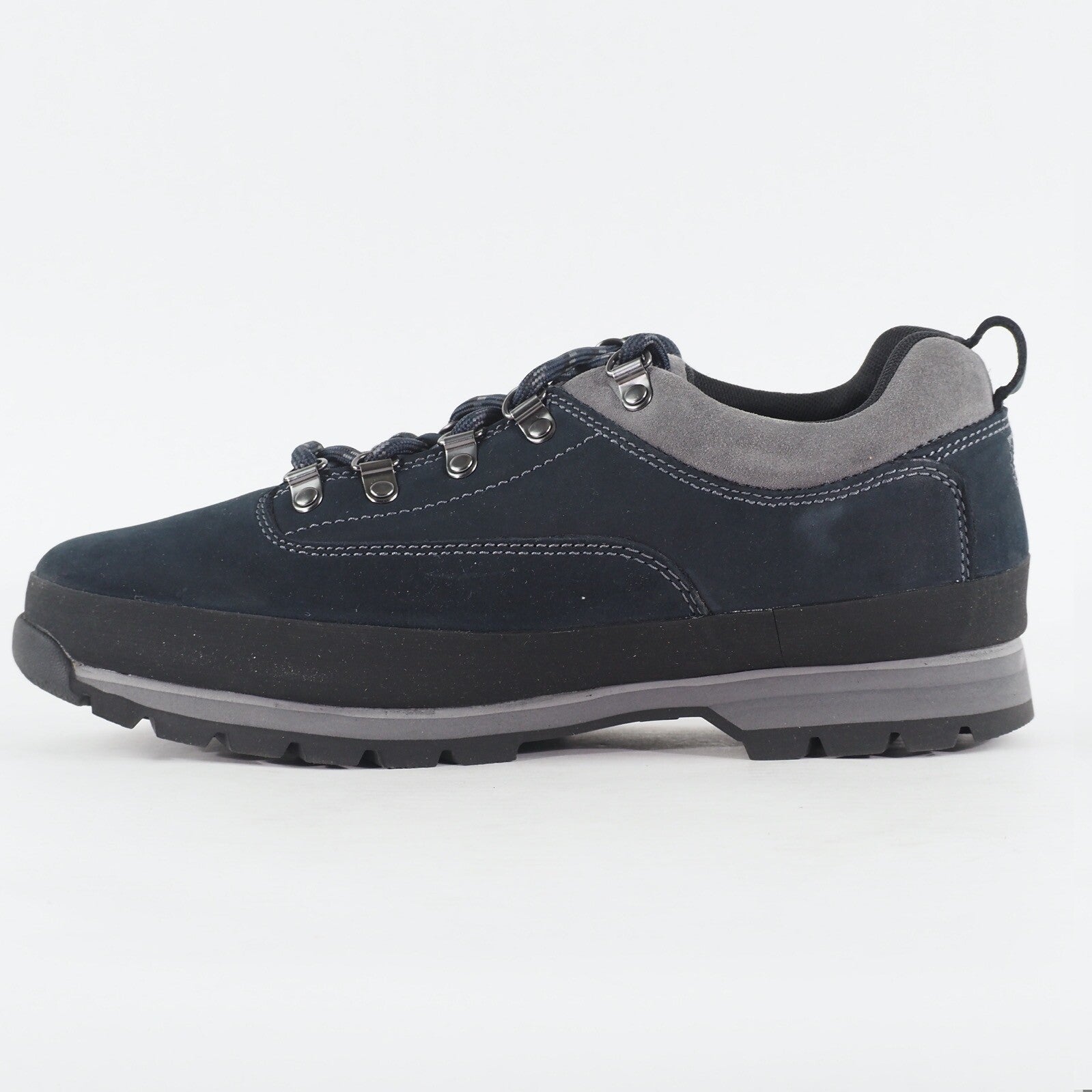 Mens Timberland Euro Hiker Low A197W Dark Sapphire Leather Hiking Walking Shoes