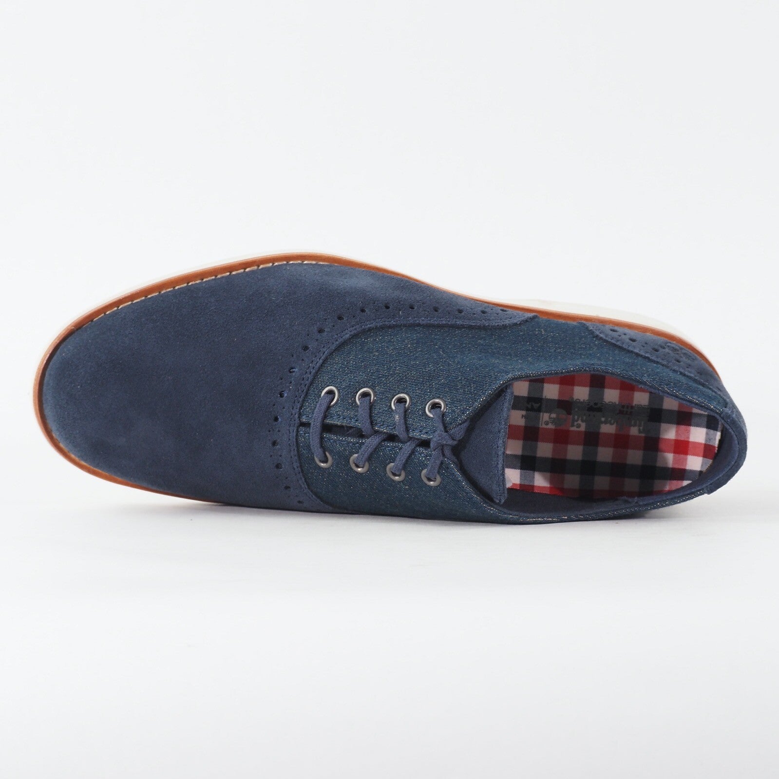 Mens Timberland Stormbuck Lite 9145B Navy Blue Leather Lace Up Formal Shoes