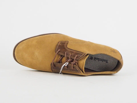 Mens Timberland Stormbuck Lite A19CY Brown Leather Lace Up Formal Oxford Shoes