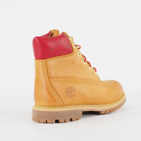 Womens Timberland 6 Inch Premium A243Q Wheat Leather Waterproof Walking Boots
