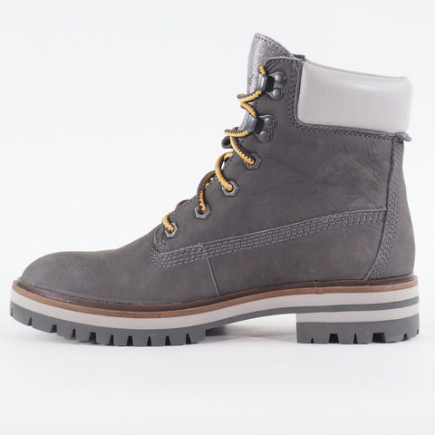 Womens Timberland London Square A28TD Medium Grey Nubuck Lace Up Walking Boots