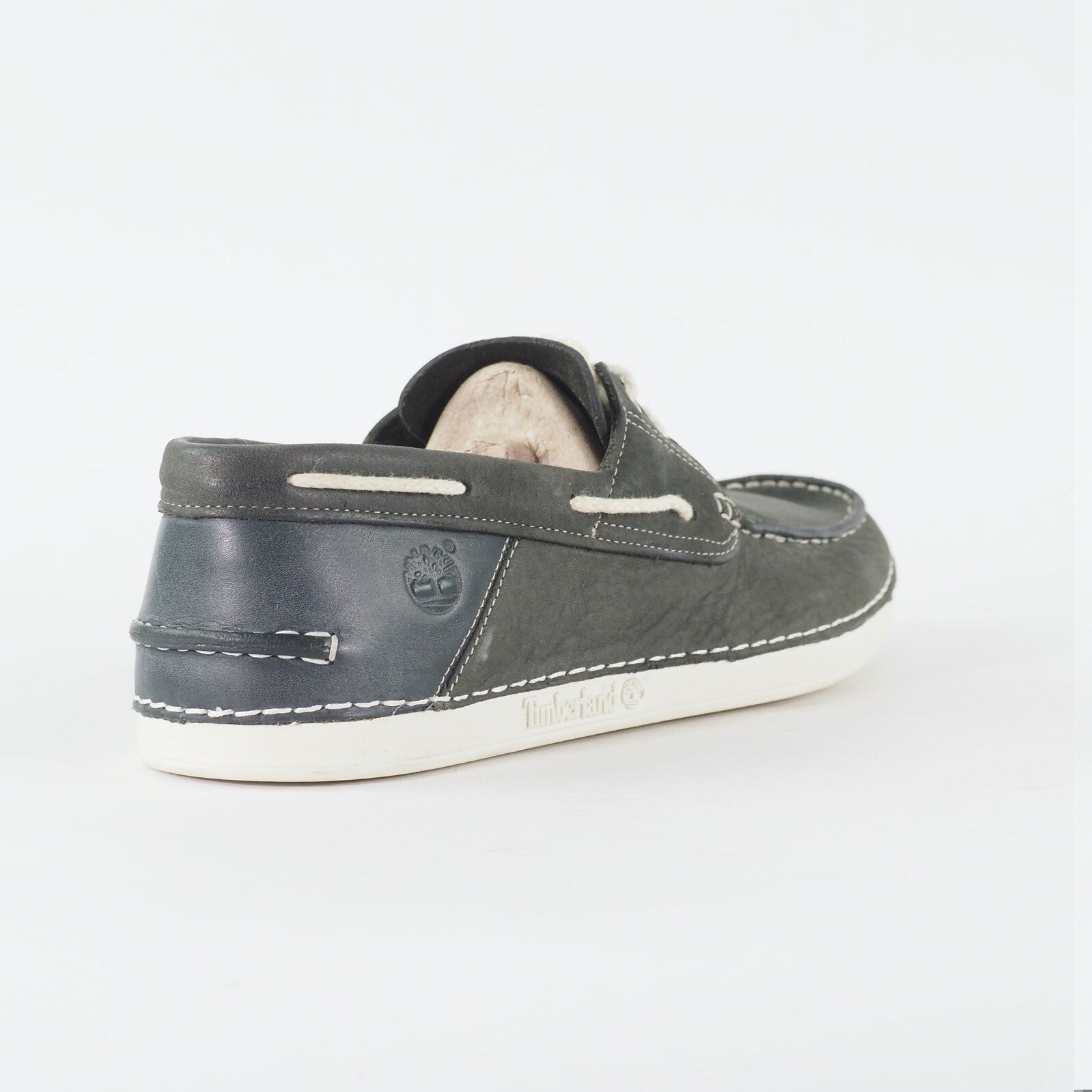 Mens Timberland Earthkeeper 2.0 20514 Dark Grey Leather Lace Casual Boat Shoes