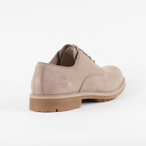 Mens Timberland Strombucks OX A43SY Beige Leather Lace Waterproof Walking Shoes
