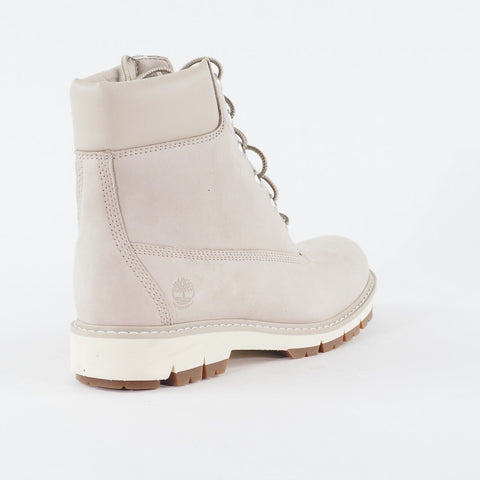 Womens Timberland Lucia Way 6inch A22QD LightGrey Leather Waterproof Ankle Boots