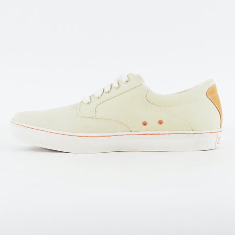 Mens Timberland EK Cup Ox Khaki 45591 Cream Canvas Lace Up Low Top Casual Shoes