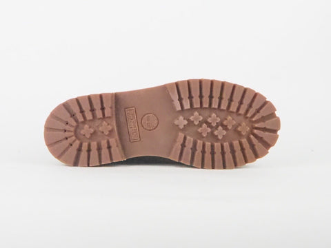 Juniors Timberland Authentic 6 Inch 80906 Brown Leather Strap Boots