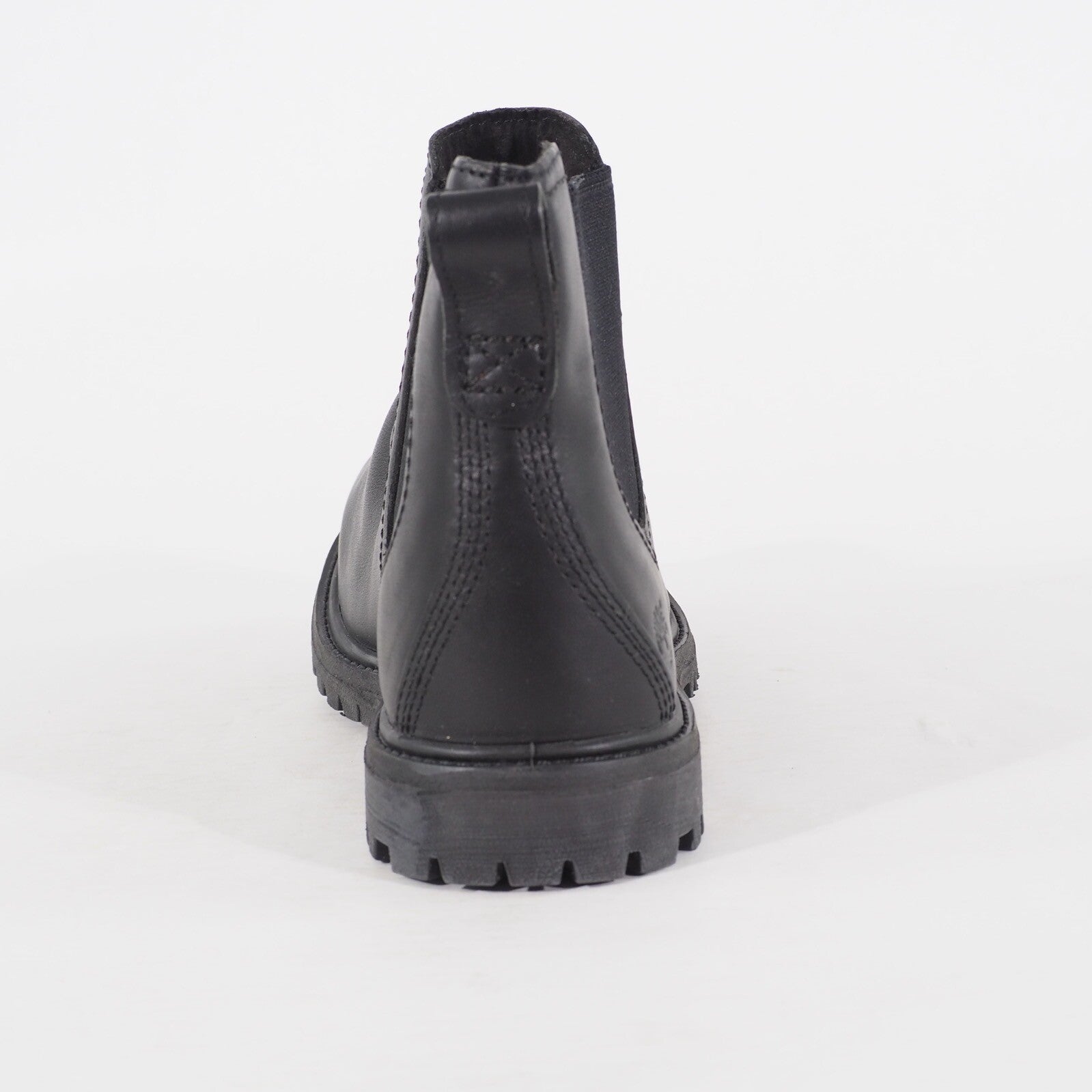 Womens Timberland EK Auth Chelsea 8711A Black Leather Pull On Walking Boots