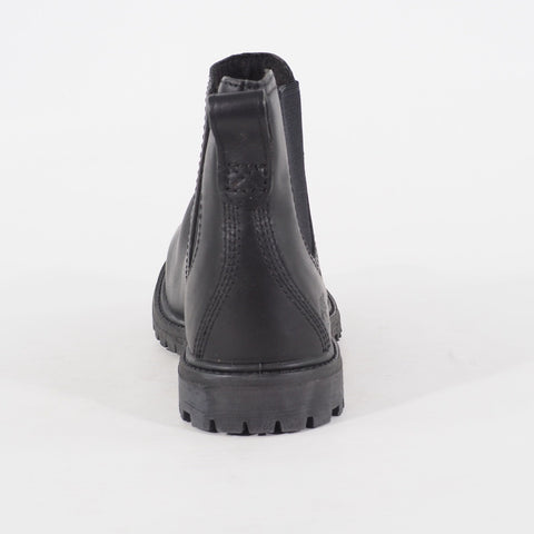 Womens Timberland EK Auth Chelsea 8711A Black Leather Pull On Walking Boots