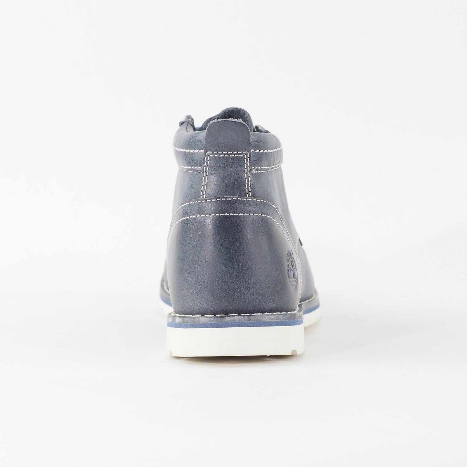 Mens Timberland Rugged Chukka 6863B Navy Blue Leather Lace Up Casual Ankle Boots