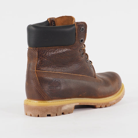 Womens Timberland 6 Inch Premium A1TLM Tan Leather Lace Casual Walking Boots