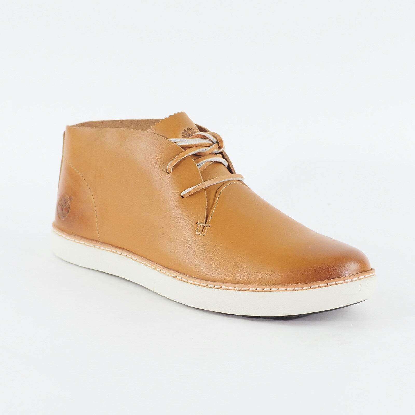 Mens Timberland EK Hudston Chukka 5013A Wheat Leather Lace Up Casual Boots 