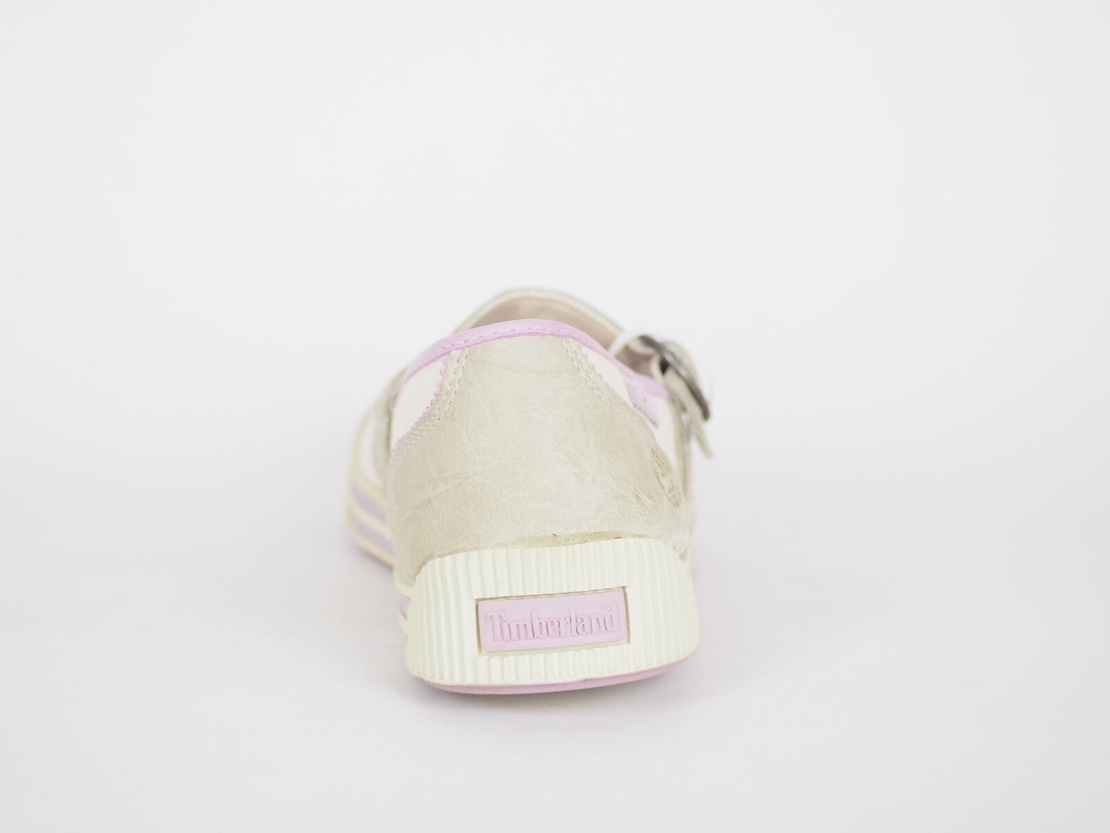 Junior Girls Timberland Metro Network 52952 Grey Leather Mary Jane Shoes UK 5.5