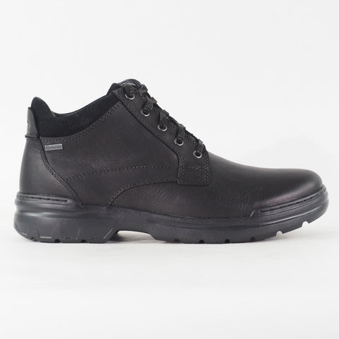 Mens Clarks Rockie 2 Gore Tex 21621 H Black Leather Walking Light Chukka Boots