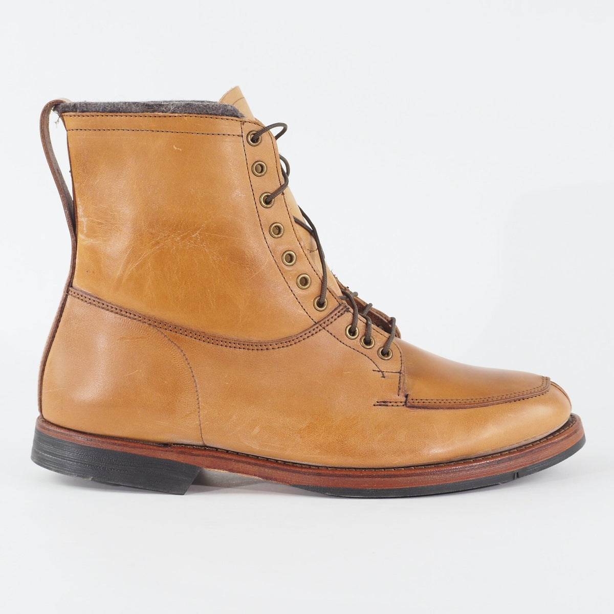 Mens Timberland Eastern Standard 6" Tan 76106 Leather Handcrafted in USA Boots