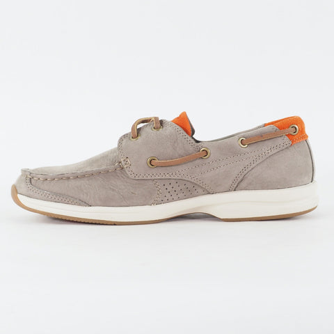 Mens Timberland EK Hulcoy 2 Eye 5324A Medium Grey Leather Lace Up Casual Shoes