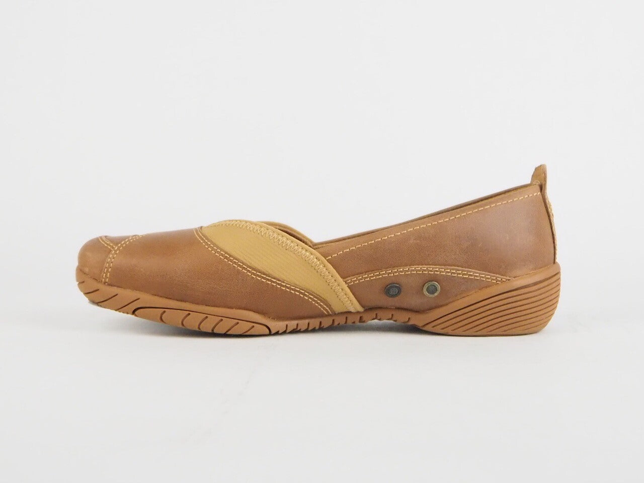 Womens Timberland Bayden MJ tan 25647 Leather Sandals Flat Ladies Shoes