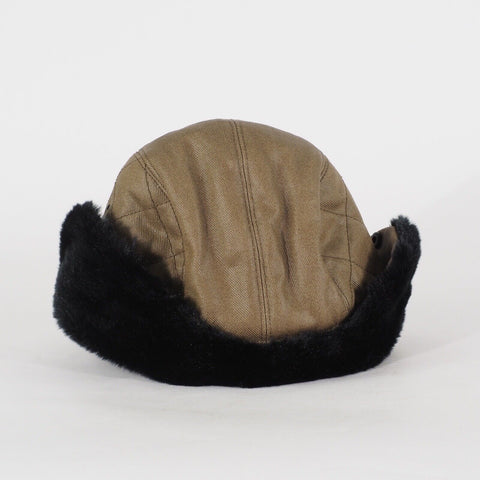 Adults Ben Sherman Plectrum Cotton Khaki Winter Casual Over The Ears Hat 
