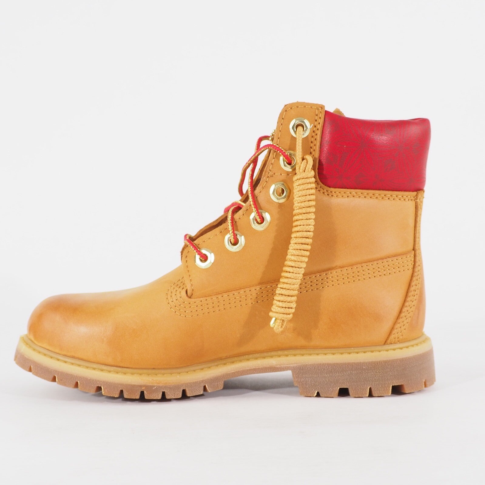 Womens Timberland 6 Inch Premium A243Q Wheat Leather Waterproof Walking Boots