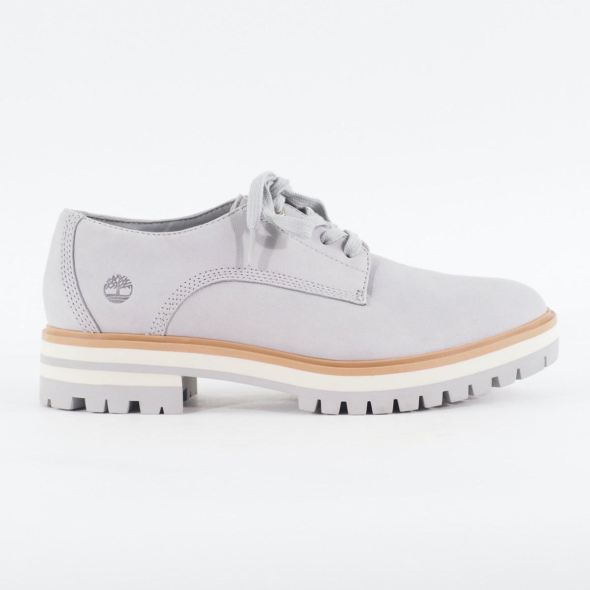 Womens Timberland London Square Oxford A29ZB Grey Nubuck Leather Casual Shoes