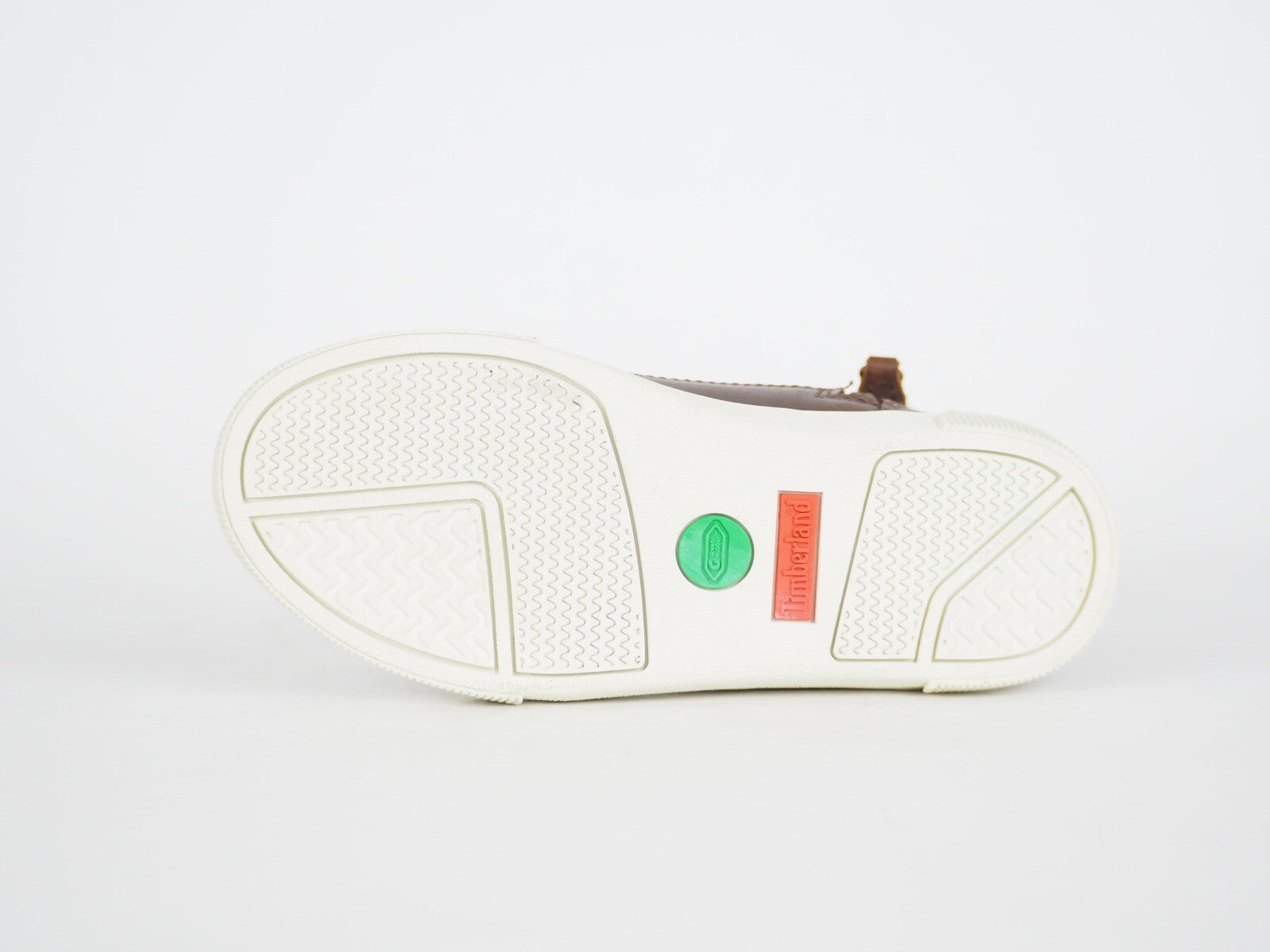 Boys Timberland EK 2.0 6 Inch 1675A Brown Leather Laced Zip Winter Chukka Boots