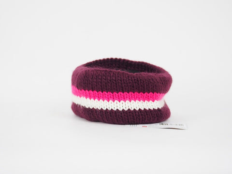 Womens Jack Wolfskin Rock 1904611 Dark Berry Knit Headband