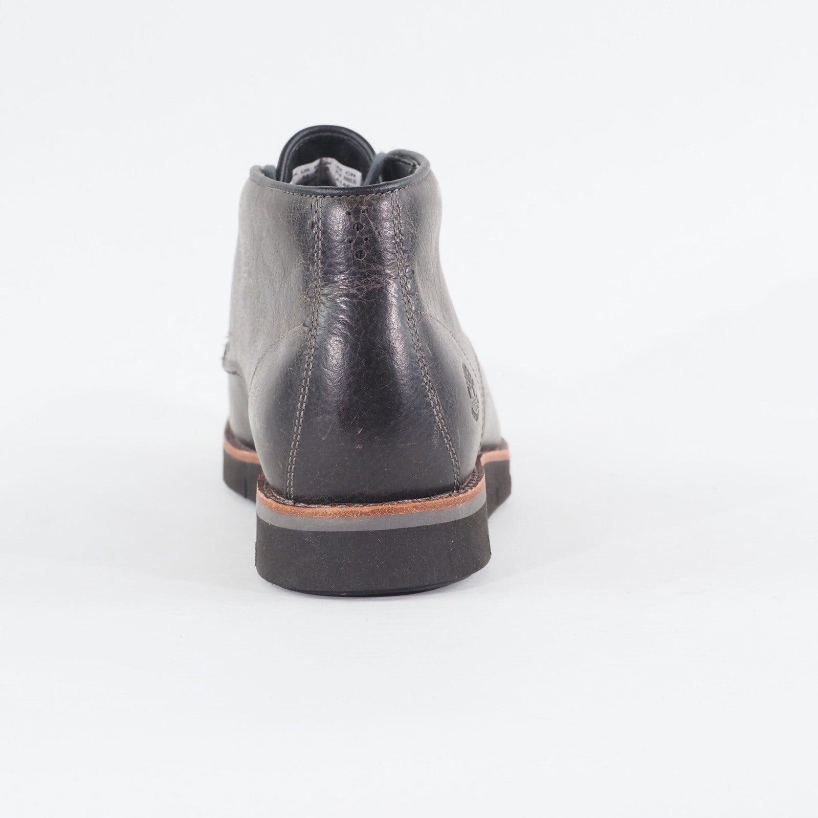 Mens Timberland  Preston Hill A1MND Black Leather Casual Walking Chukka Boots