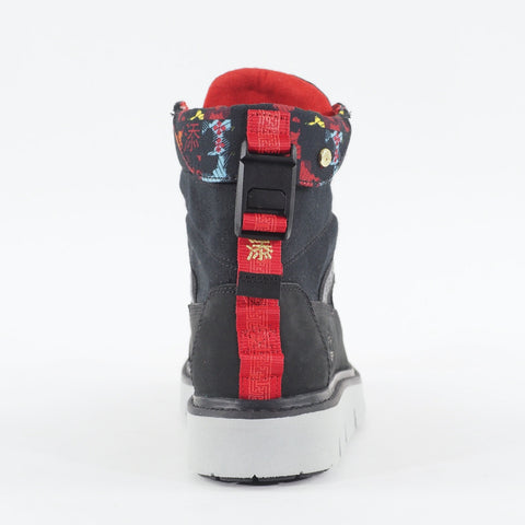 Womens Timberland 6 Inch Raywood A2PXF Black Nubuck Leather Lace Up Casual Boots