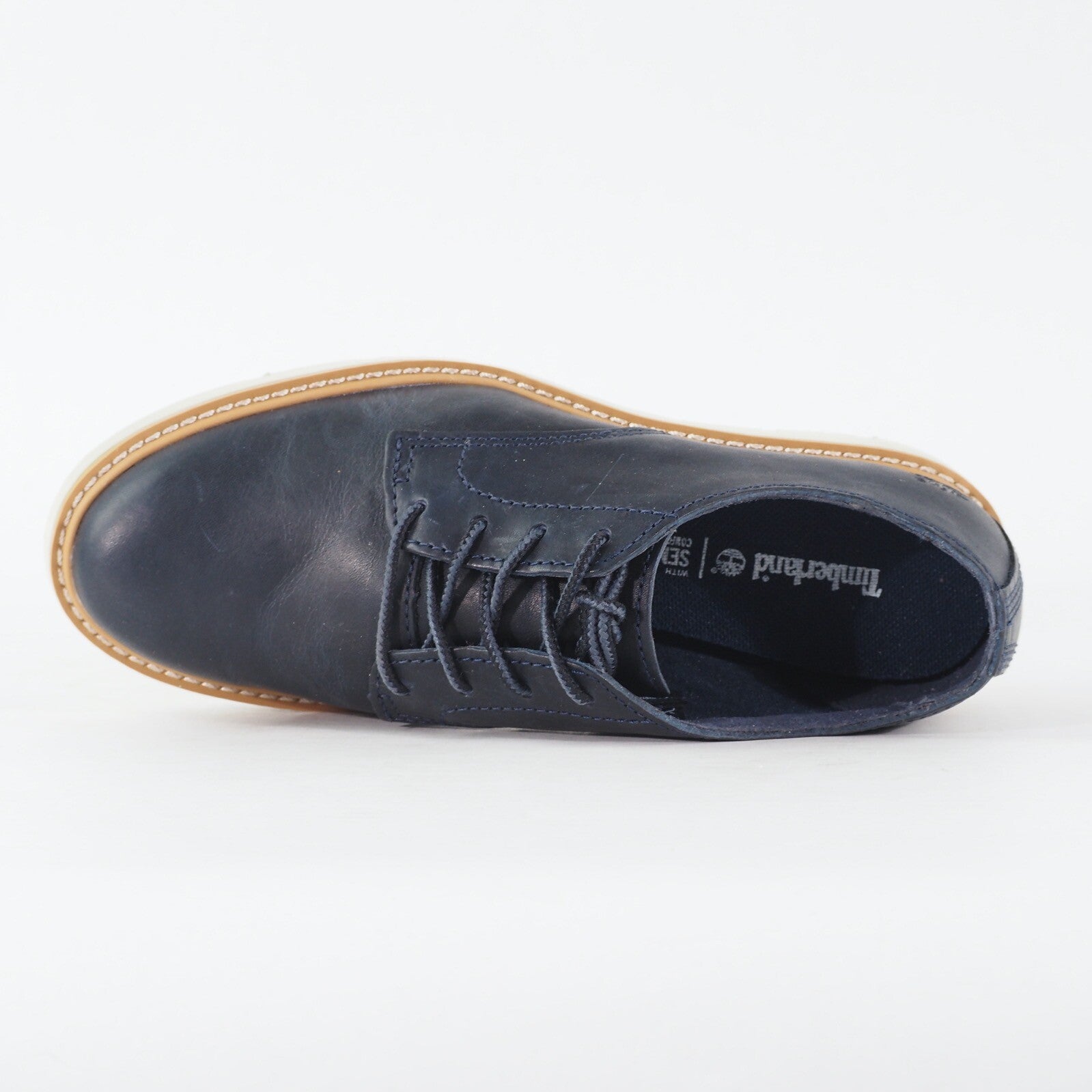 Womens Timberland Kenniston Oxford A18LC Black Iris Leather Lace Up Casual Shoes