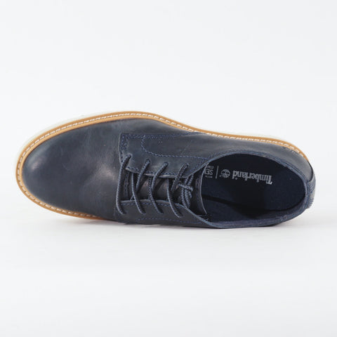 Womens Timberland Kenniston Oxford A18LC Black Iris Leather Lace Up Casual Shoes