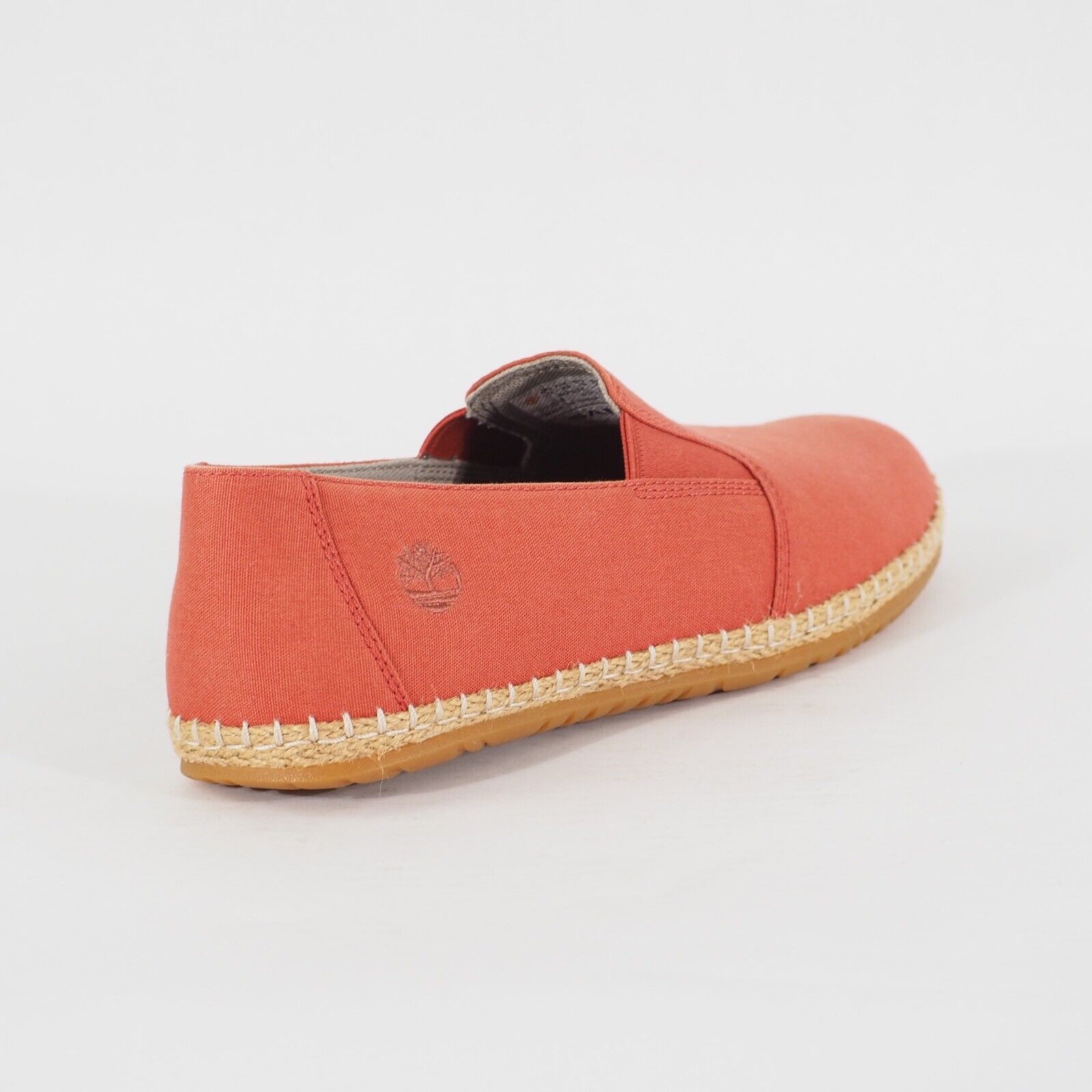 Mens Timberland Surf Edge Sym 0A233K Orange Textile Slip On Casual Walking Shoes
