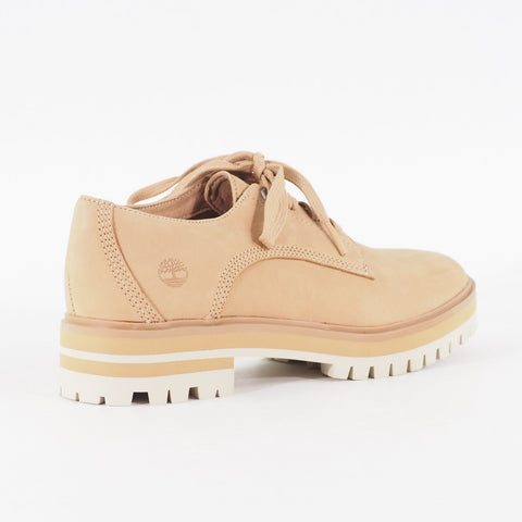 Womens Timberland London Square Oxford A29YZ Light Brown Leather Casual Shoes