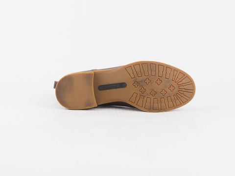 Womens Timberland Savin Hill 8060A Dark Tan Leather Casual Shoes Chelsea Boots
