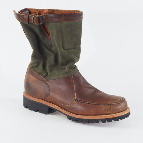 Mens Timberland GYW Tackhead Boot Company 76122 Tan Pull On Strong Leather Boots