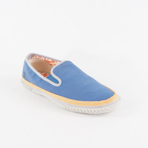 Mens Timberland Classic Earthkeepers 9447B Blue Fabric Slip On Walking Shoes