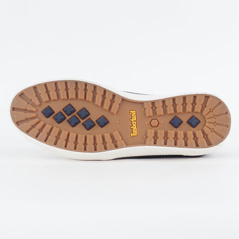 Mens Timberland Newport Bay A154M Dark Blue Suede Low Lace Up Casual Shoes