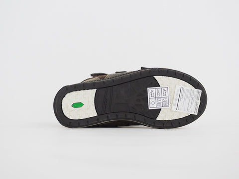 Boys Timberland Knights 30736 Dark Brown Leather Casual Kids Shoes Chukka Boots