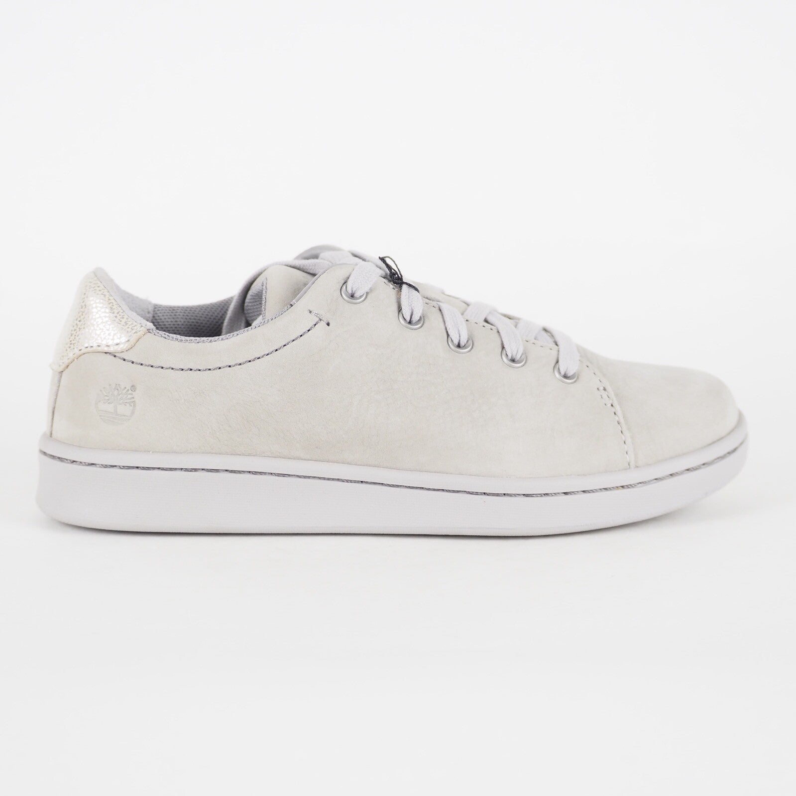 Womens Timberland Dashiell Oxford A17RW Sleet Grey Leather Casual Trainers 