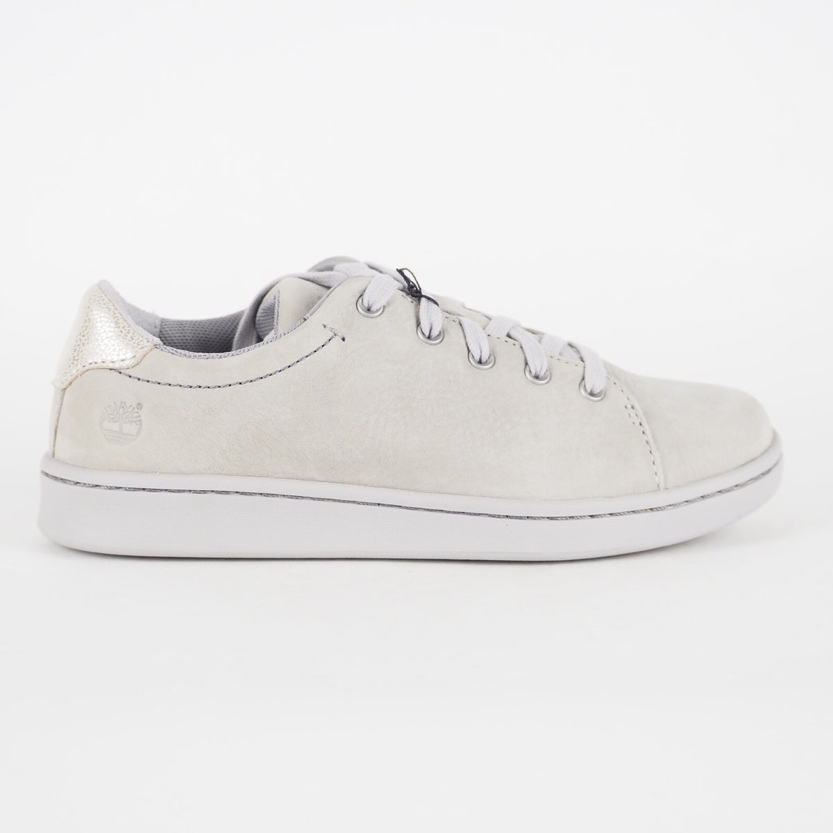 Womens Timberland Dashiell Oxford A17RW Sleet Grey Leather Casual Trainers 