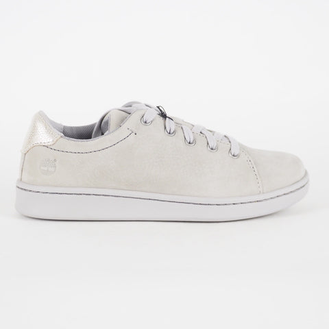 Womens Timberland Dashiell Oxford A17RW Sleet Grey Leather Casual Trainers 